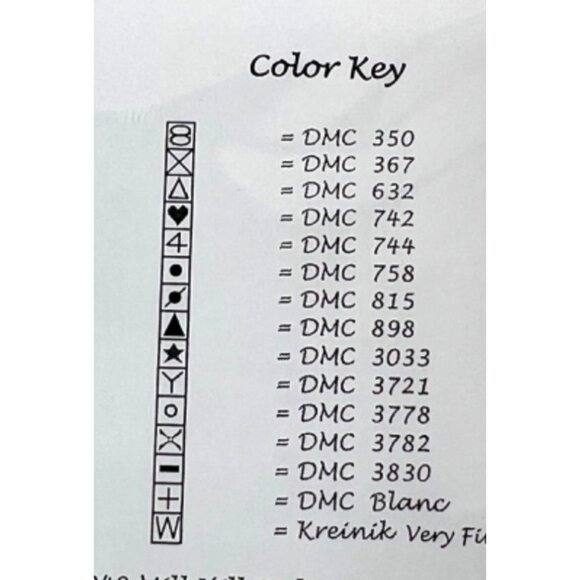RARE Medoras Needlecraft Design Counted Cross Stitch "Christmas Cottages" Orname - Picture 4 of 4
